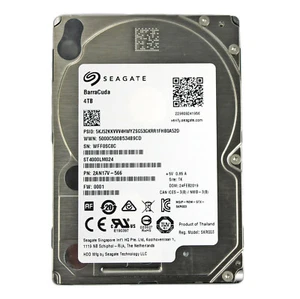 4TB Seagate ST4000LM024 BarraCuda Internal SATA 600 Disque Dur 2,5 Pouces 128 MB - Photo 1/4