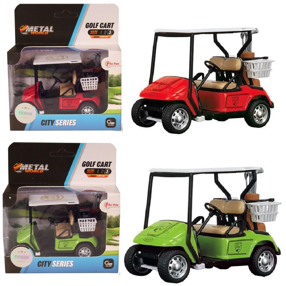 Golf Cart Modellino in Metallo Scala 1:20-1:35 City Series - Immagine 1 di 1
