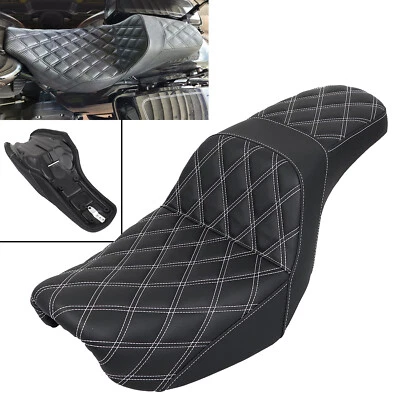 Motocycle Seat Driver & Passenger Seat For Harley Dyna Wide Glide FXDWG 2006-17 - Image 1 of 4
