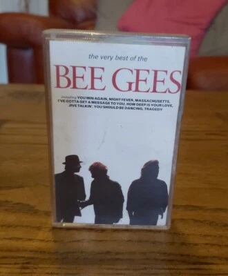 BEE GEES - UK CHROME CASSETTE TAPE - VERY BEST OF THE BEE GEES (GREATEST HITS) - Image 1 of 2