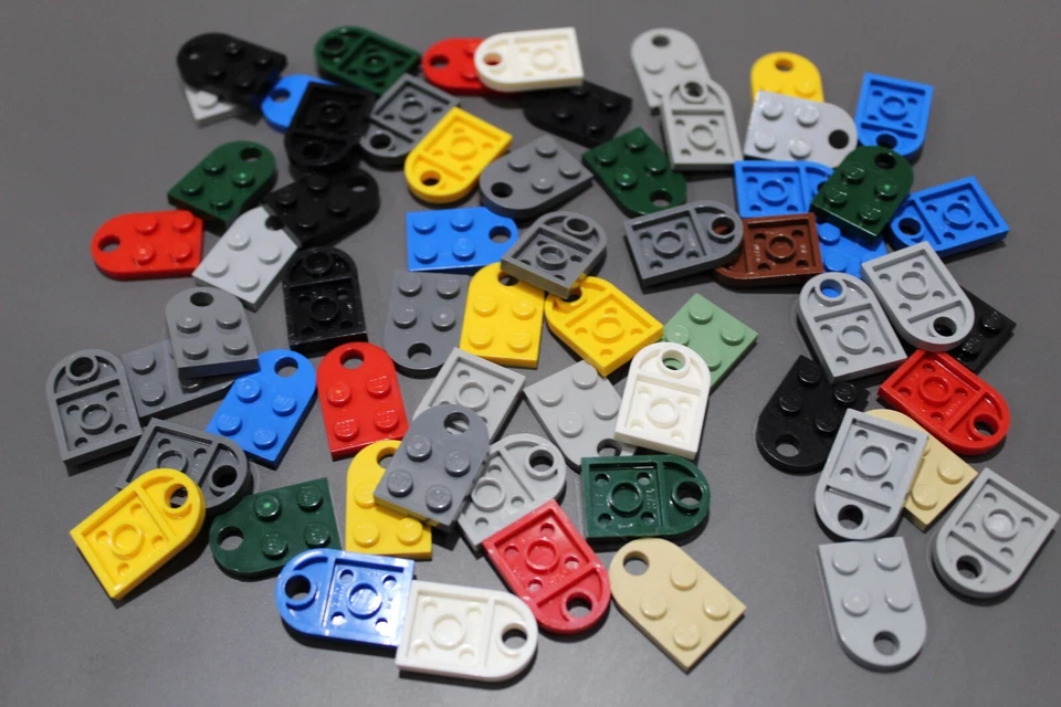 LEGO 60 Platten Anhänger Herz 3176 2*3 #3960 - Bild 1 von 1