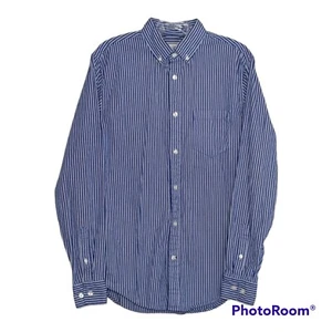Jc Penny Shirt Men's Small Button Down Long Sleeve Business Office Classic  - Picture 1 of 12