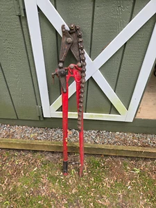 Wheeler-Rex 590-6 Manual Chain Soil Pipe Cutter for 1½"–6" Cast Iron, No-Hub - Picture 1 of 8