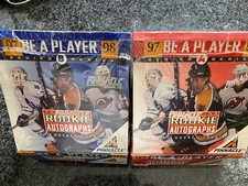 1997-98 Be A Player Rookie Autographs Hobby Hockey Box Factory Sealed Series A/B
