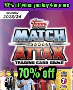 Topps Match Attax 2023/24 Season 1st Edition Cards / Base Cards 1-225