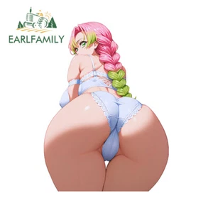 EARLFAMILY 5.1" NSFW Kanroji Mitsuri Anime Car Stickers Sexy Ass Hentai Decals - Picture 1 of 3