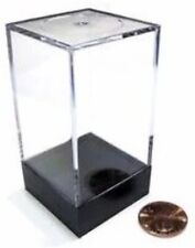 Chessex Plastic Figure Display Box: Medium Tall Opaque with a Black Lid – 1.5-in
