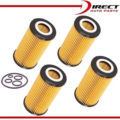 4 масляных фильтра Mercedes Benz C, CL, CLK, E, ML, S, SL класс # 1121800009 - Изображение 1 из 4