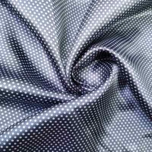 Silky Satin 58" Wide By Yards Soft Charmeuse Satin Fabric Small Polka Dots - Picture 1 of 19