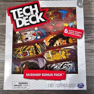 TECH DECK - Sk8shop Bonus Pack (Finesse) 6 tavole NOB - Foto 1 di 6