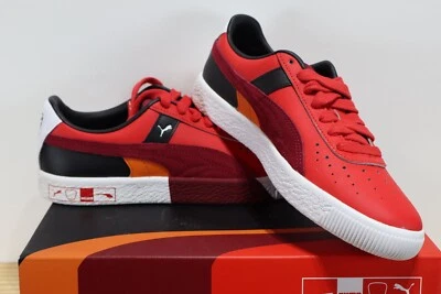 Puntera perforada Hacked PUMA Clyde roja Jr - Talla: 5,5, 6,5 Foto 1 de 4