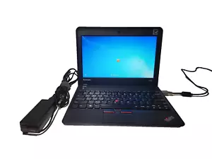 11.6" HD LENOVO THINKPAD X140E/AMD E1-2500/4GB RAM/128GB SSD/WEBCAM/WIN 7 PRO - Picture 1 of 18