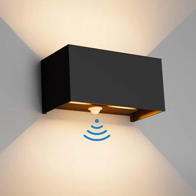 LED Außenleuchte 20W mit Bewegungsmelder Wandleuchte Garden Sensor Außenlampe - Bild 1 von 4