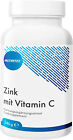 Zinkgluconat 25mg 365 Tabletten vegan hochdosiert mit Vitamin C  6 MonateVorrat