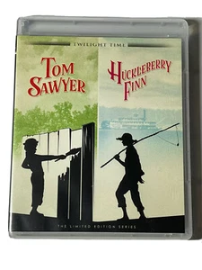 Tom Sawyer / Huckleberry Finn Blu-ray Twilight Time Limited Edition - Picture 1 of 2