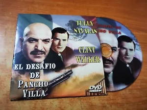 EL DESAFIO DE PANCHO VILLA DVD CARTON TELLY SAVALAS CLINT WALKER - Imagen 1 de 2