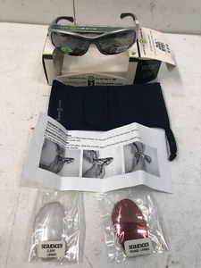 Optic Nerve Sequencer 3 Interchangeable Lenses Lightweight Sunglasses, Silver - Picture 1 of 11