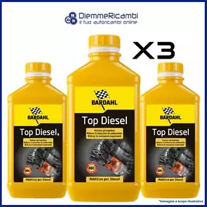 BARDAHL TOP DIESEL 3 L ADDITIVO PROTEZIONE PULIZIA MOTORE AUTO GASOLIO INIETTORI - Bild 1 von 1