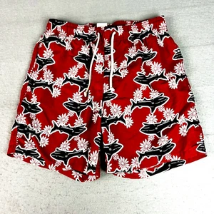 Pantalones de natación Roosevelt Del Mar Republic forrados tiburón para hombre grandes poli rojo - Imagen 1 de 12