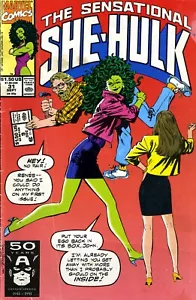 SENSATIONAL SHE-HULK #31 GD/VG 1991 J.Byrne MARVEL COMICS *Ship Free w/$35 Combo - Picture 1 of 5