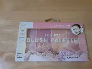 Ellen Tracy 4 Shades Rosy Glow Blush Palette NEW Sealed EXP. 7-30-26 - Picture 1 of 2