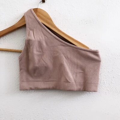 SET ACTIVE Sujetador Acanalado Amatista Un Hombro Scultpflex + Leggings Talla Pequeña Foto 1 de 4