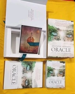 Mystical Shaman Oracle 64-Card Deck & Guide Book Box Set By Colette Baron-Reid - Picture 1 of 15