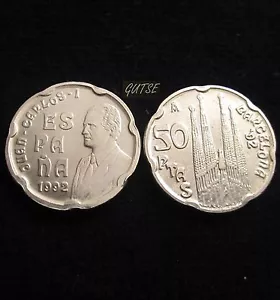 1992 Gutse 50 Pesetas, "The Holy Family (Barcelona)", Uncircular - Picture 1 of 1
