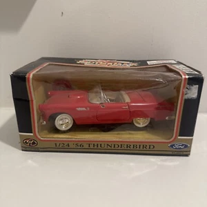 FORD Thunderbird - 1956 - red - MotorMax 1:24 Boxed Die-cast Collectors Edition - Picture 1 of 10