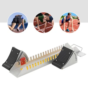 Blitz Startblock Sprinter Pedale 6 Winkel verstellbar Sprinter Spur - Bild 1 von 18