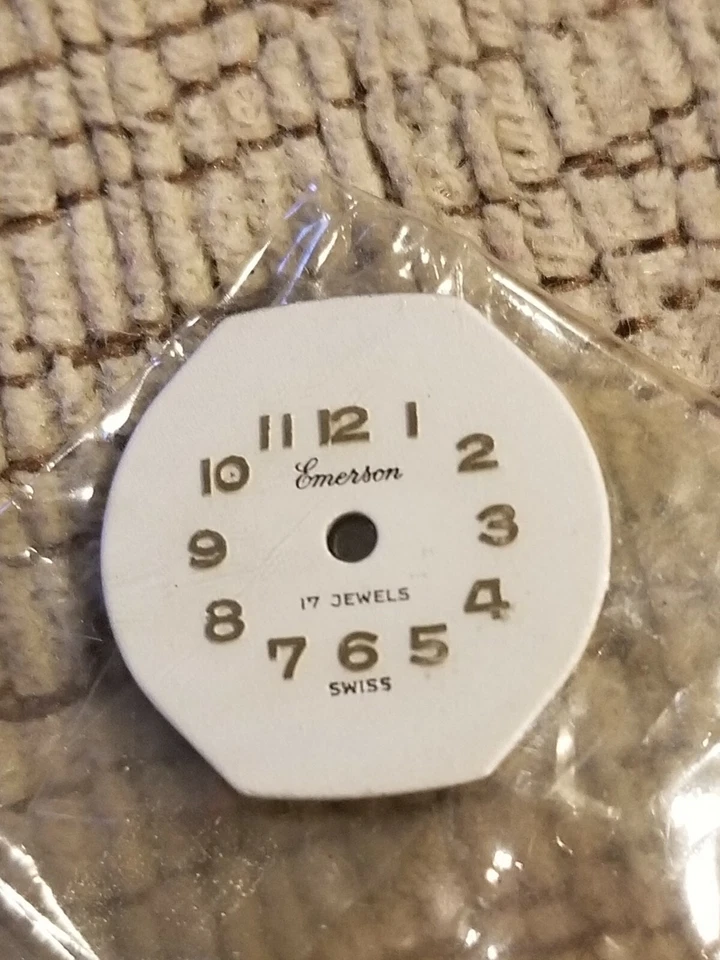 Reloj Emerson vintage nuevo esfera Foto 1 de 1