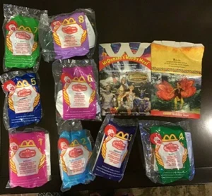 Nuevo McDonalds 1999 Mystic Knights Happy Meal conjunto completo de 8 sin usar en paquete - Imagen 1 de 4