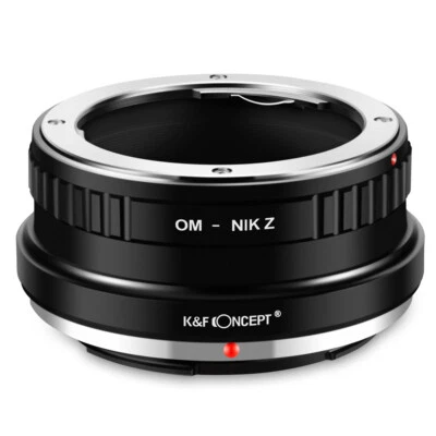 K&F Concept Adapter for Olympus OM Mount Lens to Nikon Z Camera Z6 Z7 - Image 1 of 4