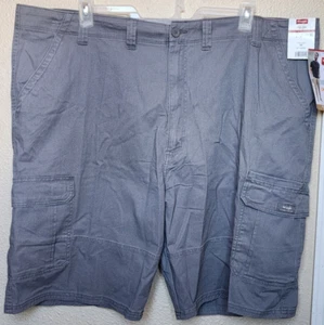 Pantalones Cortos Carga Wrangler Para Hombre Gris Calce Relajado 10" Entrepierna Talla 48 TOTALMENTE NUEVOS - Imagen 1 de 8