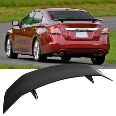 For Nissan Altima Sedan 46" GT Style Rear Trunk Spoiler Racing Wing Gloss Black - Image 1 of 4