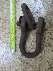 neat small wrought iron suspension hoop - Picture 1 of 1
