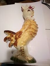 Vintage Ceramic Rooster With Opening For Holding Items