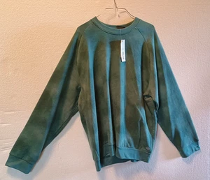 Zelos Herren Lg türkis Sweatshirt Pullover Rundhalsausschnitt mit Etikett - Bild 1 von 9