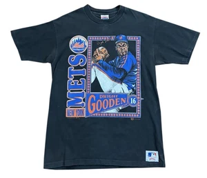 Vintage Nutmeg Mills New York Mets Doc Gooden T-Shirt (Größe XL) - Bild 1 von 3