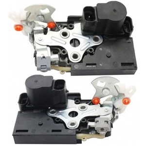 For GMC Sierra 2500 HD/1500/3500 Door Lock Actuator 2001-2006 Pair Rear w/ Latch - Picture 1 of 6