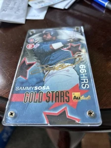 Sammy Sosa Gold Stars Authentic Card - Bild 1 von 1