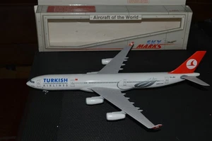 Turkish Airlines Airbus A340-300, 1:200 SkyMarks, Registrierung TC-JDJ, OVP  - Bild 1 von 7