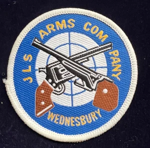 INSIGNIA PARCHE TELA JLS ARMS COMPANY WEDNESBURY - Imagen 1 de 3