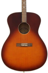 Recording King Dirty 30s Series 7 000 Acoustic-electric Tenor Guitar - Tobacco - Picture 1 of 10