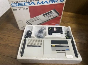 SEGA Mark III Console Japan Boxed w/ Controller AC Adapter Tested Working Used - Picture 1 of 7