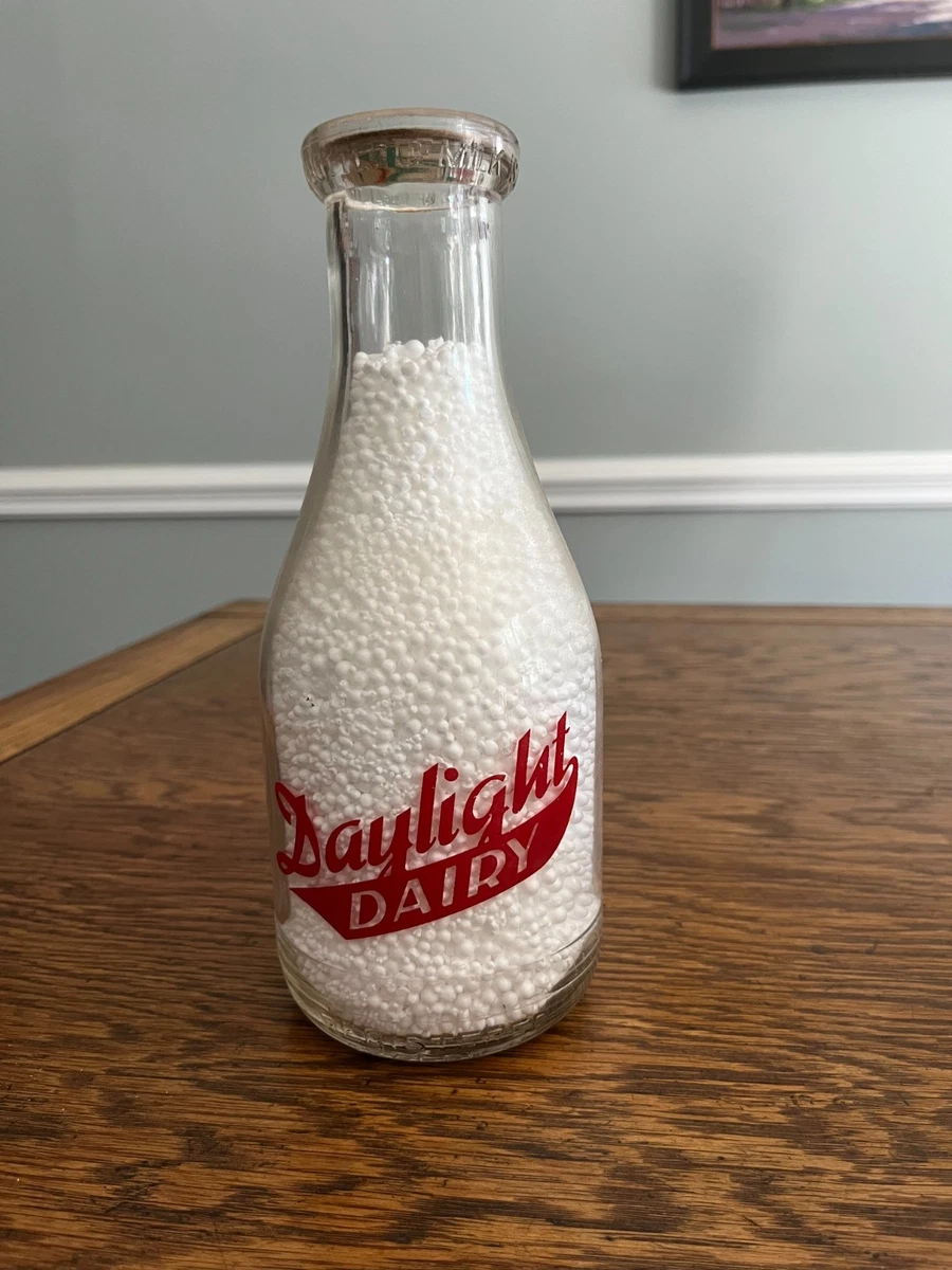 【希少品】Hill View Dairyヒルビュー デイリー ガラスミルクボトル HILL FARM DAIRY, SCHUYLKILL HAVEN PA, GLASS MILK BOTTLE, ONE QUART