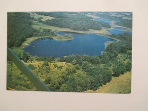 Angola Indiana Postcard Aerial View Wing Haven IN - Picture 1 of 2