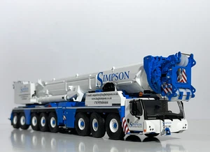 Liebherr LTM 1650-8.1 crane "Hugh Simpson LTD" WSI truck models , 1:50 scale - Picture 1 of 8
