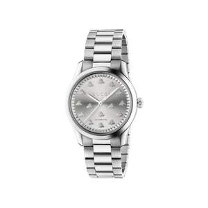 Reloj para hombre Gucci G-Timeless automático esfera plateada YA1264190 - Imagen 1 de 3