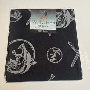 The Witcher Fat Quarter 100% Algodón 18" x 22" Nuevo - Imagen 1 de 2